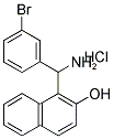 1-[AMINO-(3-BROMO-PHENYL)-METHYL]-NAPHTHALEN-2-OL HYDROCHLORIDE CAS#: 1170889-56-1