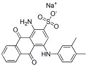 1-Amino-4-[(3,4-dimethylphenyl)amino]-9,10-dihydro-9,10-dioxo-2-anthracenesulfonic acid sodium salt CAS#: 71550-18-0