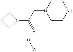 1-(Azetidin-1-yl)-2-(piperazin-1-yl)ethanone hydrochloride CAS#: 1162262-36-3