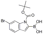 1-BOC-6-Bromo-indole-2-boronic acid CAS#: 1217500-59-8