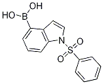 1-Benzenesulfonyl-1h-indole-4-boronic acid CAS#: 1256358-55-0