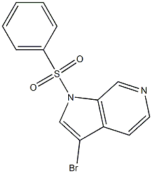 1-Benzenesulfonyl-3-broMo-1H-pyrrolo[2,3-c]pyridine CAS#: 1174038-64-2