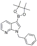 1-Benzyl-3-(4,4,5,5-tetramethyl-[1,3,2]dioxaborolan-2-yl)-1H-pyrrolo[2,3-b]pyridine CAS#: 1350626-27-5
