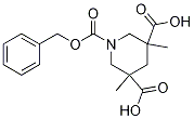 1-Benzyl 3,5-diMethyl piperidin-1,3,5-tricarboxylate CAS#: 1221818-73-0