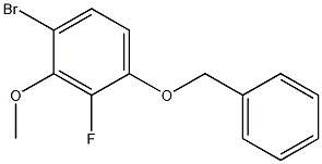 1-(Benzyloxy)-4-bromo-2-fluoro-3-methoxybenzene CAS#: 1228957-07-0