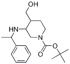 1-Boc-3-(1-phenylethylaMino)-4-piperidineMethanol CAS#: 1305320-69-7