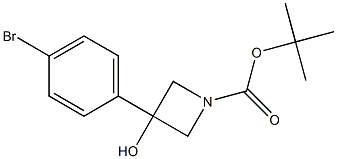1-Boc-3-(4-bromophenyl)-3-hydroxyazetidine CAS#: 1357614-50-6