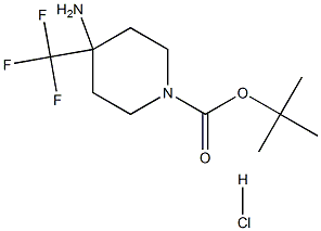 1-Boc-4-aMino-4-trifluoroMethylpiperidine CAS#: 1211582-61-4