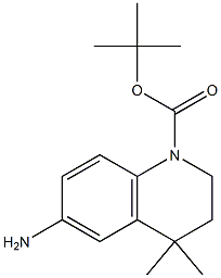 1-Boc-6-amino-4,4-dimethyl-3,4-dihydro-2H-quinoline CAS#: 1187933-54-5