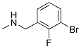 1-BroMo-2-fluoro-3-(MethylaMinoMethyl)benzene CAS#: 1287218-19-2