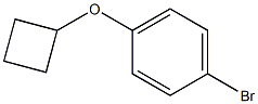 1-BroMo-4-cyclobutoxy-benzene CAS#: 1350640-82-2
