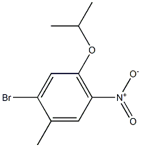 1-BroMo-5-isopropoxy-2-Methyl-4-nitrobenzene CAS#: 1202858-68-1