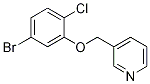 1-Chloro-4-bromo-2-(pyridin-3-ylmethoxy)benzene CAS#: 1291487-23-4