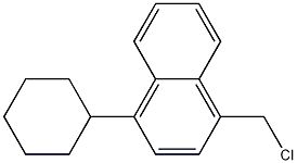 1-Chloromethyl-4-cyclohexylnaphthalene CAS#: 71109-04-1