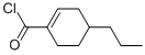 1-Cyclohexene-1-carbonyl chloride, 4-propyl- (9CI) CAS#: 71378-70-6