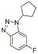 1-Cyclopentyl-6-fluoro-1,2,3-benzotriazole CAS#: 1375069-33-2