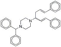 1-(DiphenylMethyl)-4-[(1RS,3E)-4-phenyl-1-[(E)-2-phenylethenyl)-3-buten-1-yl]piperazine CAS#: 1199751-98-8