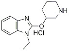 1-Ethyl-2-(piperidin-3-yloxy)-1H-benzoiMidazole hydrochloride, 98+% C14H20ClN3O, 分子量 281.79 CAS#: 1185310-89-7