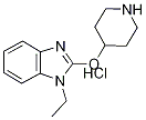 1-Ethyl-2-(piperidin-4-yloxy)-1H-benzoiMidazole hydrochloride, 98+% C14H20ClN3O, 分子量 281.79 CAS#: 1185311-14-1