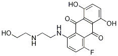 1-Fluoro-5,8-dihydroxy-4-[[2-[(2-hydroxyethyl)aMino]ethyl]aMino]-9,10-anthracenedione CAS#: 1195810-93-5