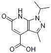 1-ISOPROPYL-3-METHYL-6-OXO-6,7-DIHYDRO-1H-PYRAZOLO[3,4-B]PYRIDINE-4-CARBOXYLIC ACID CAS#: 1160246-29-6