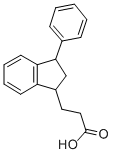 1-Indanpropionic acid, 3-phenyl- CAS#: 72216-50-3