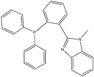 1-Methyl-2-(2-diphenylphosphinophenyl)-1H-benzoimidazole CAS#: 1357398-59-4