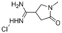 1-Methyl-2-oxopyrrolidine-4-carboxaMidine Hydrochloride CAS#: 1272756-18-9