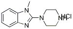 1-Methyl-2-piperazin-1-yl-1H-benzoiMidazole hydrochloride, 98+% C12H17ClN4, 分子量 252.75 CAS#: 1185319-78-1
