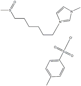 1-Methyl-3-[6-(Methylsulfinyl)hexyl]iMidazoliuM p-Toluenesulfonate CAS#: 1352947-66-0