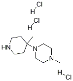 1-Methyl-4-(4-methylpiperidin-4-yl)piperazine trihydrochloride CAS#: 1208089-44-4