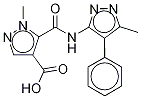 1-Methyl-5-[[(5-Methyl-4-phenyl-1H-pyrazol-3-yl)aMino]carbonyl]-1H-pyrazole-4-carboxylic Acid CAS#: 1195900-49-2