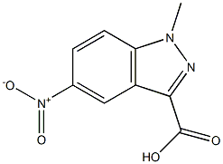 1-Methyl-5-nitro-1H-indazole-3-carboxylic acid CAS#: 1363382-25-5