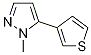 1-Methyl-5-(thiophen-3-yl)-1H-pyrazole CAS#: 1269292-87-6