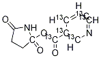 1-Nicotinoyloxy-13C6 succiniMide CAS#: 1173023-69-2