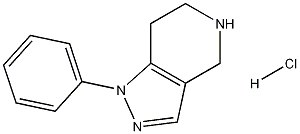 1-PHENYL-4,5,6,7-TETRAHYDRO-1H-PYRAZOLO[4,3-C]PYRIDINE HYDROCHLORIDE CAS#: 1075729-10-0