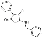 1-Phenyl-3-[(phenylmethyl)amino]-2,5-pyrrolidinedione CAS#: 7685-88-3