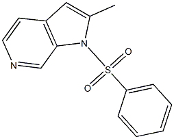 1-(Phenylsulfonyl)-2-Methyl-6-azaindole CAS#: 1227270-25-8