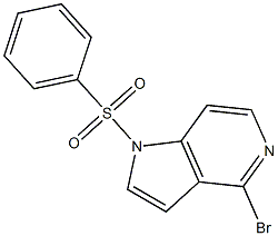 1-(Phenylsulfonyl)-4-broMo-5-azaindole CAS#: 1257294-40-8