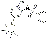 1-(Phenylsulfonyl)-6-(4,4,5,5-tetramethyl-1,3,2-dioxaborolan-2-yl)-1H-indole CAS#: 1333344-24-3
