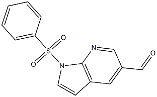 1-(Phenylsulfonyl)-7-azaindole-5-carbaldehyde CAS#: 1227269-32-0