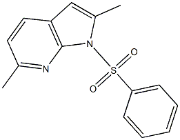 1-(Phenylsulphonyl)-2,6-diMethyl-7-azaindole CAS#: 1227266-91-2