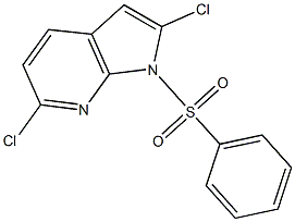 1-(Phenylsulphonyl)-2,6-dichloro-7-azaindole CAS#: 1227266-90-1