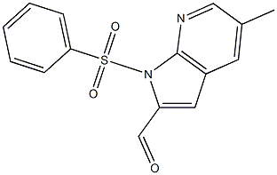 1-(Phenylsulphonyl)-5-Methyl-7-azaindole-2-carbaldehyde CAS#: 1227270-57-6