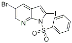 1-(Phenylsulphonyl)-5-broMo-2-iodo-7-azaindole CAS#: 1211588-96-3