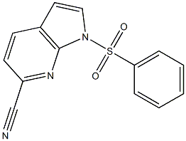 1-(Phenylsulphonyl)-6-cyano-7-azaindole CAS#: 1227270-43-0