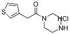 1-Piperazin-1-yl-2-thiophen-3-yl-ethanone hydrochloride, 98+% CAS#: 1185316-81-7