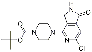 1-Piperazinecarboxylic acid, 4-(6-chloro-2,3-dihydro-1-oxo-1H-pyrrolo[3,4-c]pyridin-4-yl)-, 1,1-diMethylethyl ester CAS#: 1201676-04-1