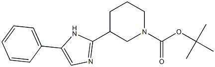 1-Piperidinecarboxylic acid, 3-(5-phenyl-1H-iMidazol-2-yl)-, 1,1-diMethylethyl ester CAS#: 1375065-75-0