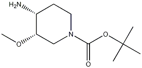 1-Piperidinecarboxylic acid, 4-amino-3-methoxy-, 1,1-dimethylethyl ester, (3S,4R)- CAS#: 1171125-92-0